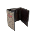 Gucci Tattoo Heart GG Supreme Trifold Wallet