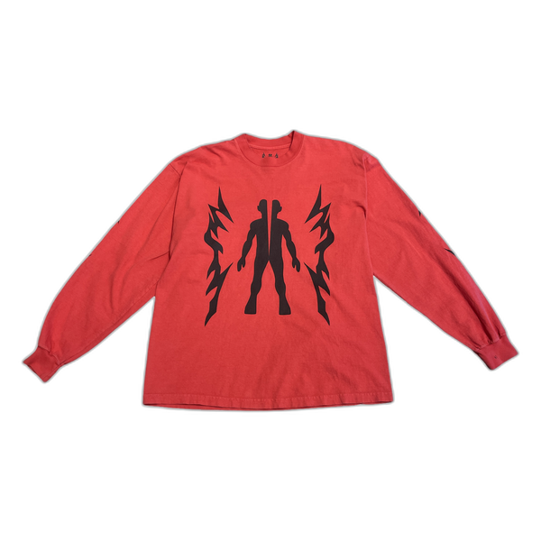 Michael Walters Red Longsleeve Tee