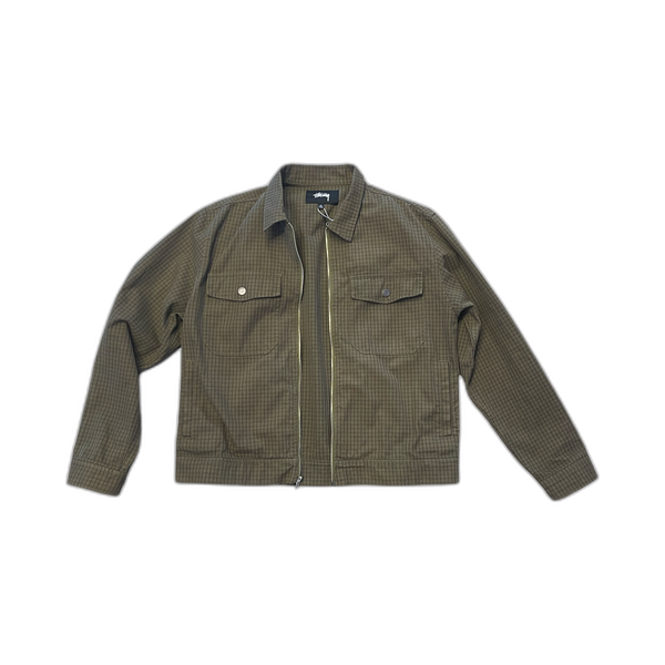 Stussy Check Garage Jacket