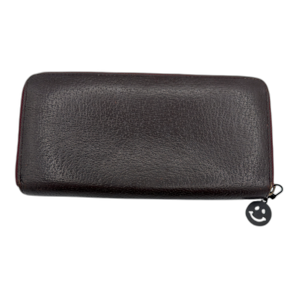 Vivienne Westwood Big Logo Brown Long Wallet