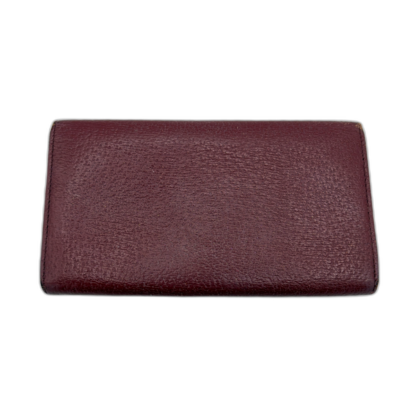 Vivienne Westwood Big Logo Plum Long Wallet