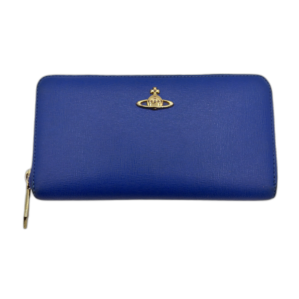 Vivienne Westwood Blue Long Wallet