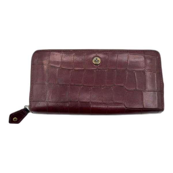 Vivienne Westwood Croc Embossed Wallet