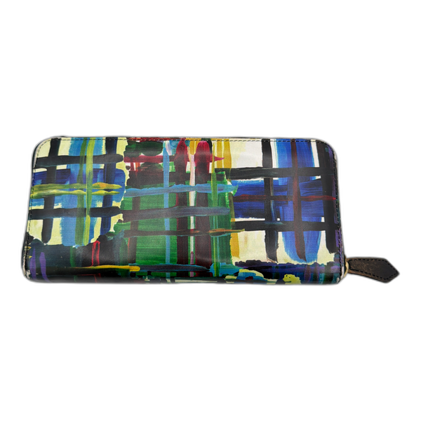 Vivienne Westwood Multi-Color Long Zip Wallet