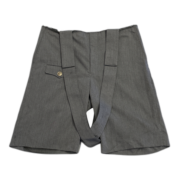 Cdg Homme Plus Straps Shorts Brown