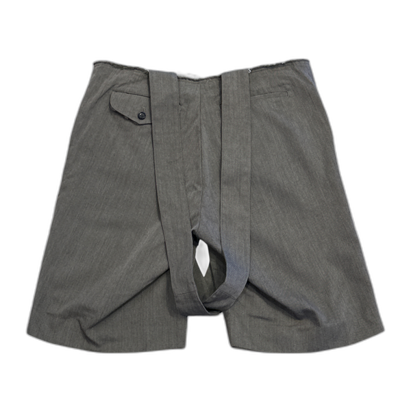 Cdg Homme Plus Straps Shorts Brown