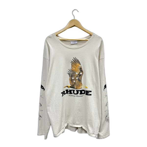 Rhude Mountain Logo Tee White