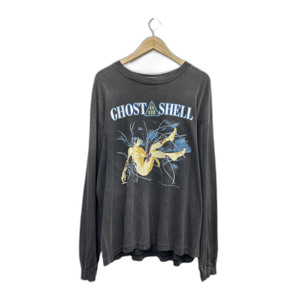 Saint Michael x Ghost In The Shell Long Sleeve Tee - Black