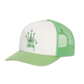 Stussy Crown Stock Trucker Hat Mint - Stylish and Comfortable