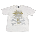 Stussy x Mastermind Tee white -L