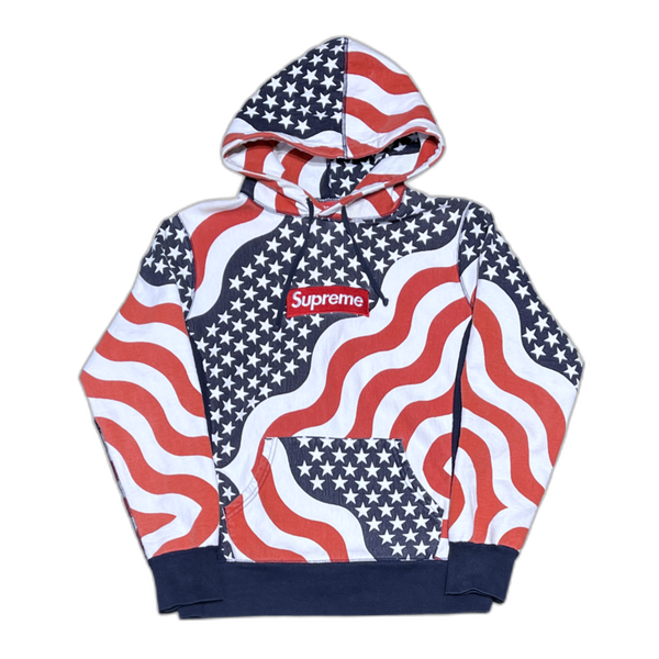 Supreme Box Logo Pullover Hoodie Multi