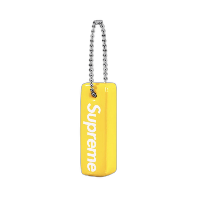 Supreme Floating Keychain - Yellow