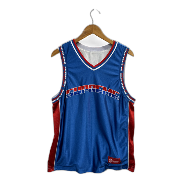 Supreme Reversible Basketball Jersey Royal