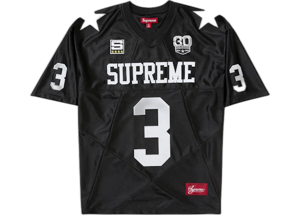 Supreme Star Football Jersey - Black
