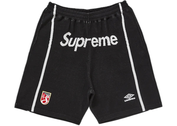 Supreme Umbro Knit Soccer Short - Black