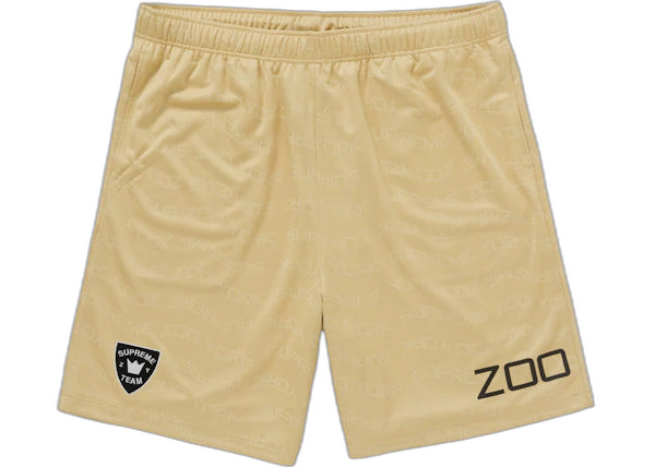 Supreme Zoo York Soccer Short Light Yellow - Stylish and Comfortable