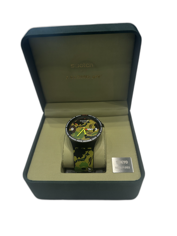 Swatch x Bape Big Bold Tokyo Edition - Limited Edition Watch