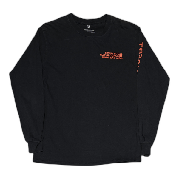 Travis Scott 'Birds Eye View' Black Tee - Pre-Owned