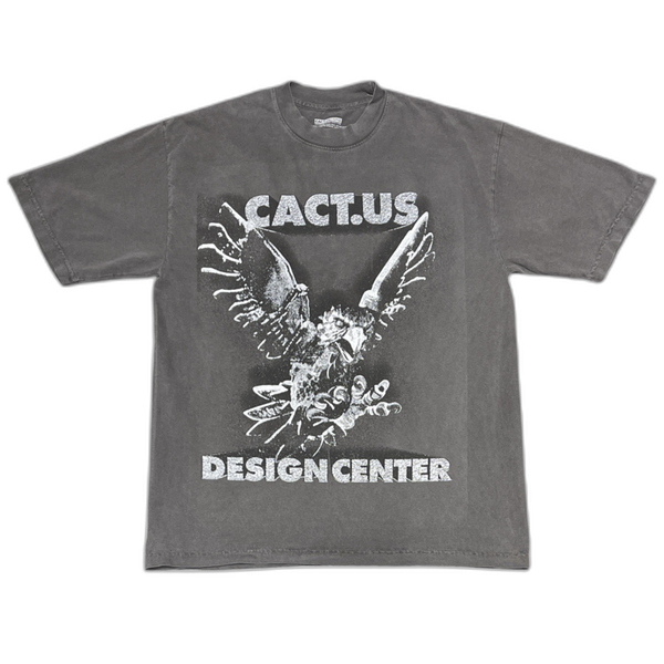 Travis Scott Cactus Design Center Complex Con Tee Grey