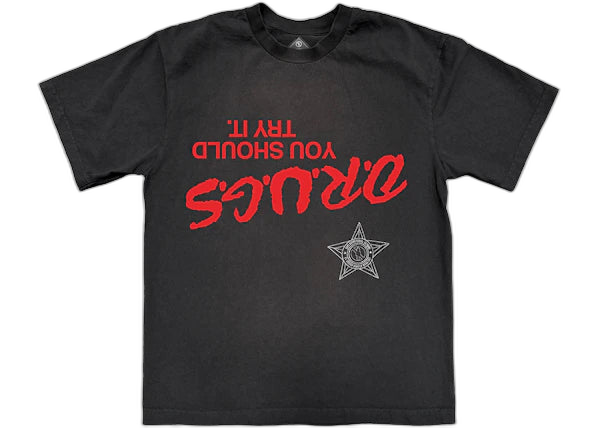 Travis Scott DRUXGS Tee Black - Exclusive Urban Wear