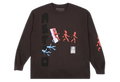Travis Scott Otherside Long-Sleeve T-shirt Brown