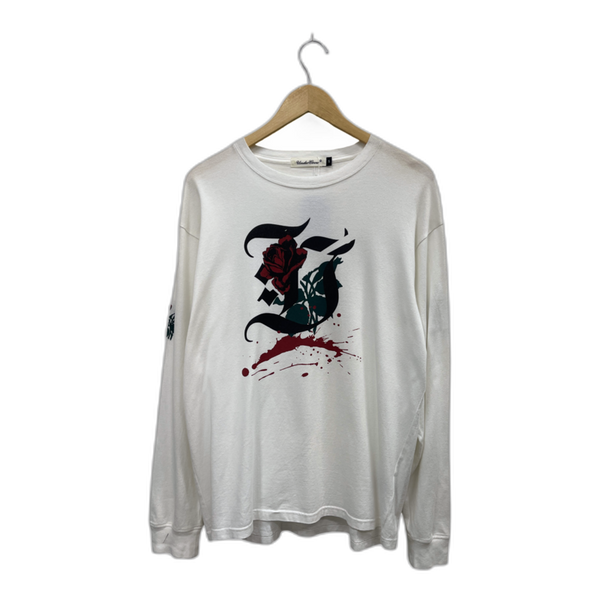 Undercover White Longsleeve - Stylish & Versatile