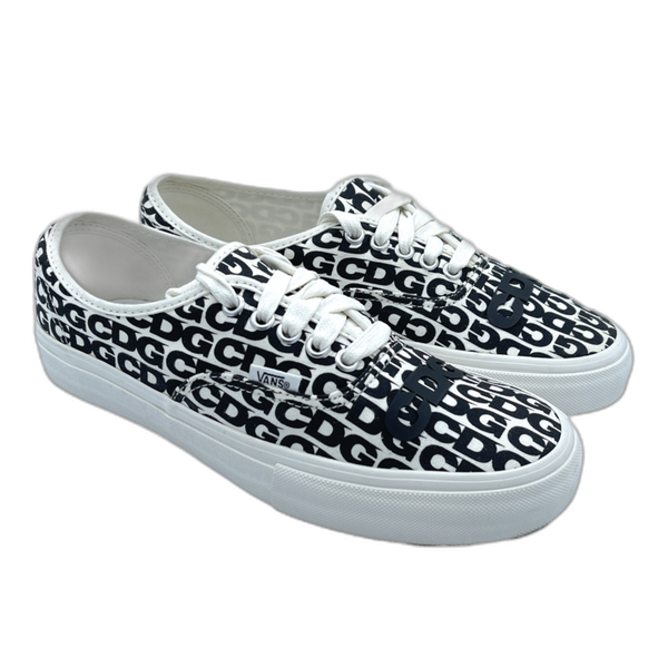 Vans Authentic Comme des Garcons White Heel Tab - Pre-Owned