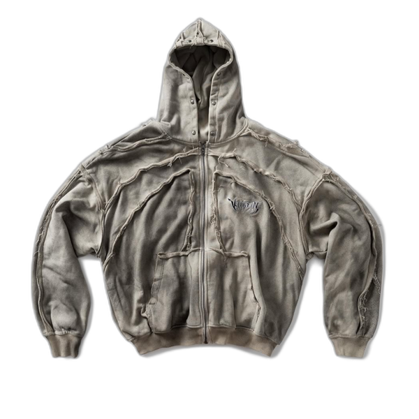 VILLIAN Layer Embroidery Hoodie - Stylish and Comfortable