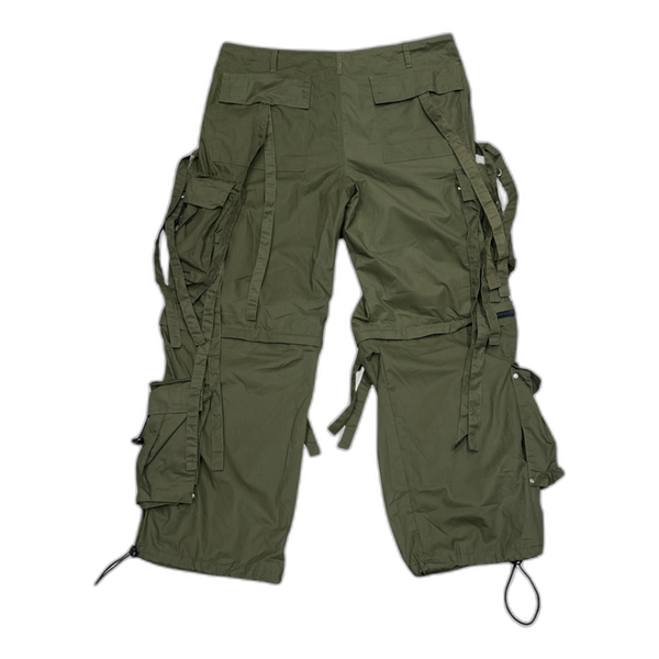 Vintage Green Bondage Pants - Pre-Owned