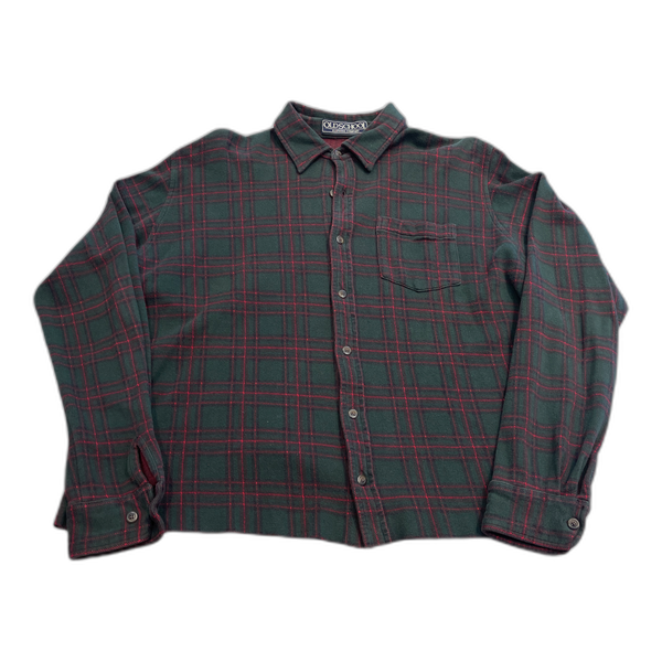 Vintage Green Flannel