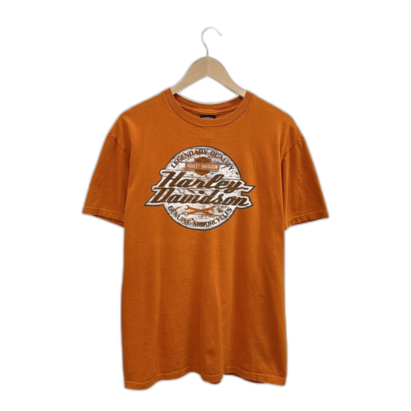 Vintage Harley Davidson Roswell New Mexico Tee - Burnt Orange