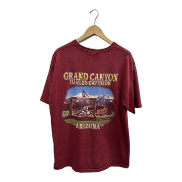 Vintage Harley Grand Canyon Red Tee