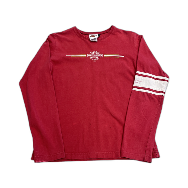 Vintage Harley Red longsleeve
