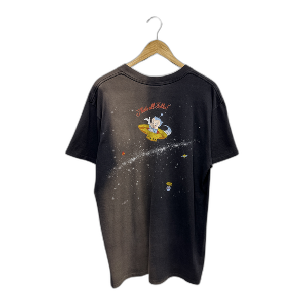 Vintage Space Jam Black Tee - Pre-Owned XL