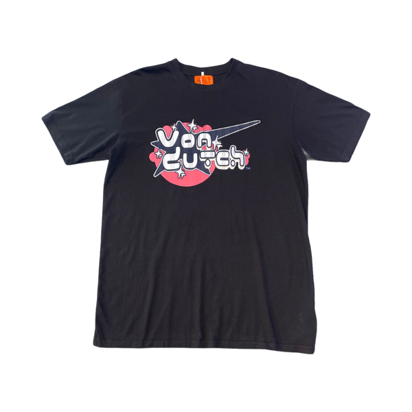 Von Dutch Black Y2K Tee - Pre-Owned XL